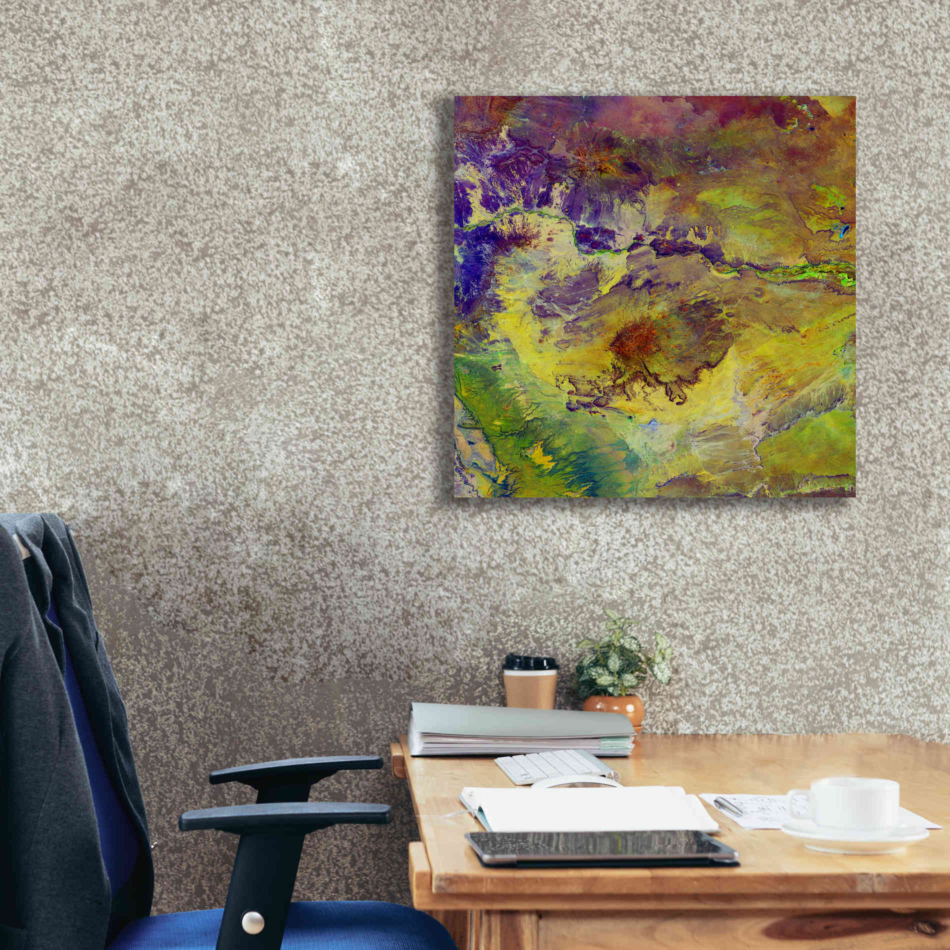 'Earth as Art: Sabotage,' Canvas Wall Art,26 x 26