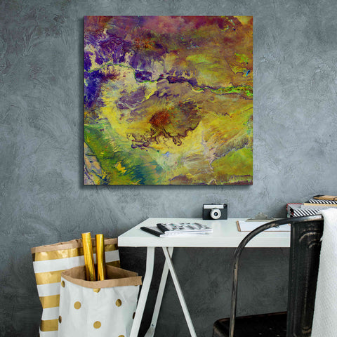 Image of 'Earth as Art: Sabotage,' Canvas Wall Art,26 x 26