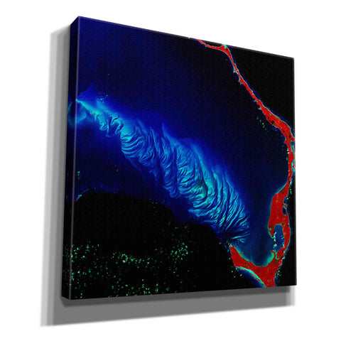 Image of 'Earth as Art: Shoal Complex,' Canvas Wall Art,12x12x1.1x0,18x18x1.1x0,26x26x1.74x0,37x37x1.74x0
