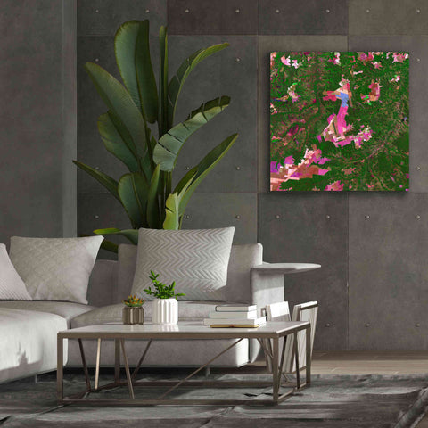 Image of 'Earth as Art: Southwestern Abstract,' Canvas Wall Art,37 x 37