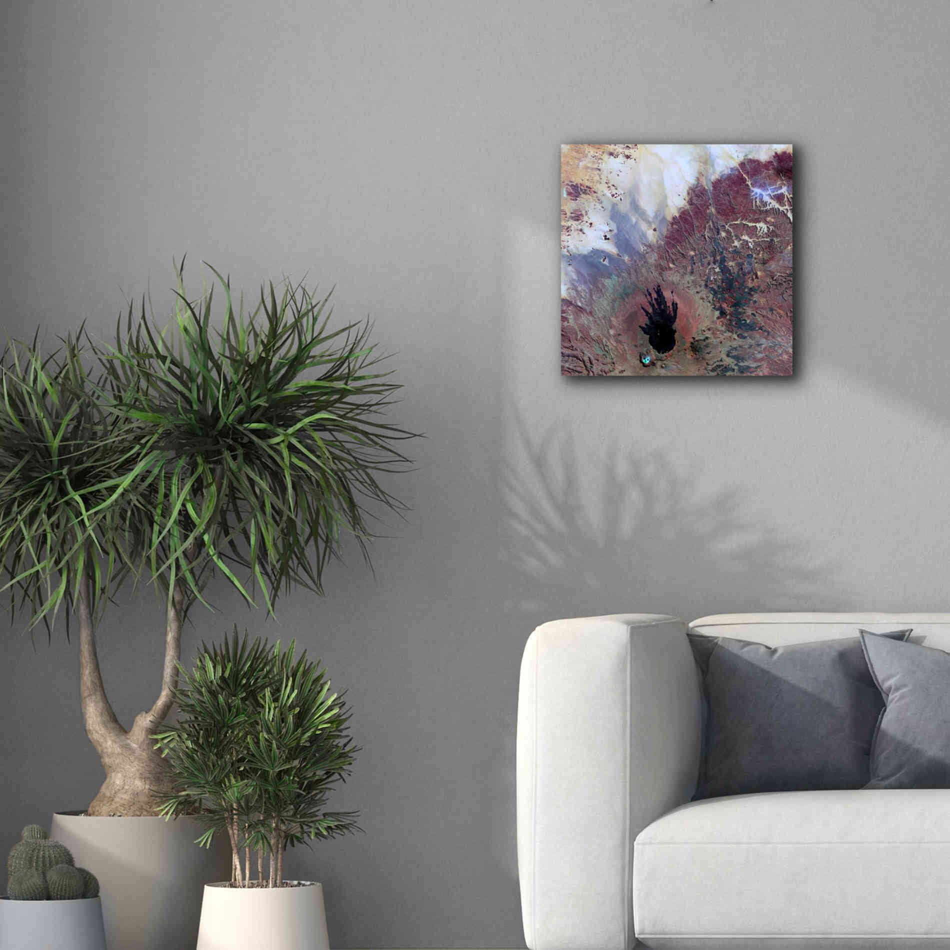 'Earth as Art: The Watcher,' Canvas Wall Art,18 x 18