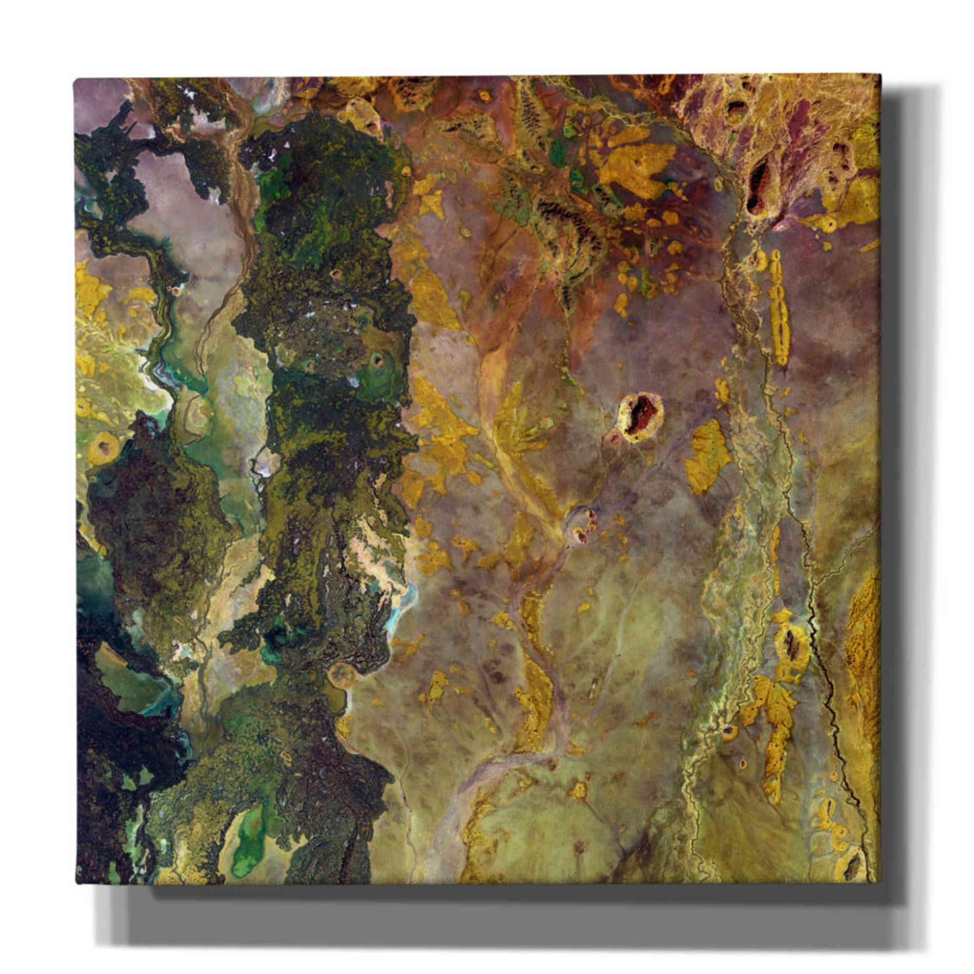 'Earth as Art: Weird Watercolor,' Canvas Wall Art,12x12x1.1x0,18x18x1.1x0,26x26x1.74x0,37x37x1.74x0