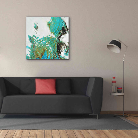 Image of 'Earth as Art: Blue Ice,' Canvas Wall Art,37 x 37