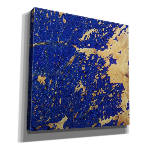 Image of 'Earth as Art: Copper and Blue,' Canvas Wall Art,12x12x1.1x0,18x18x1.1x0,26x26x1.74x0,37x37x1.74x0