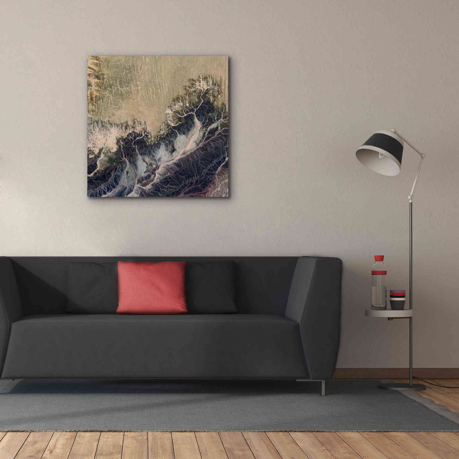 'Earth as Art: Irritated,' Canvas Wall Art,37 x 37