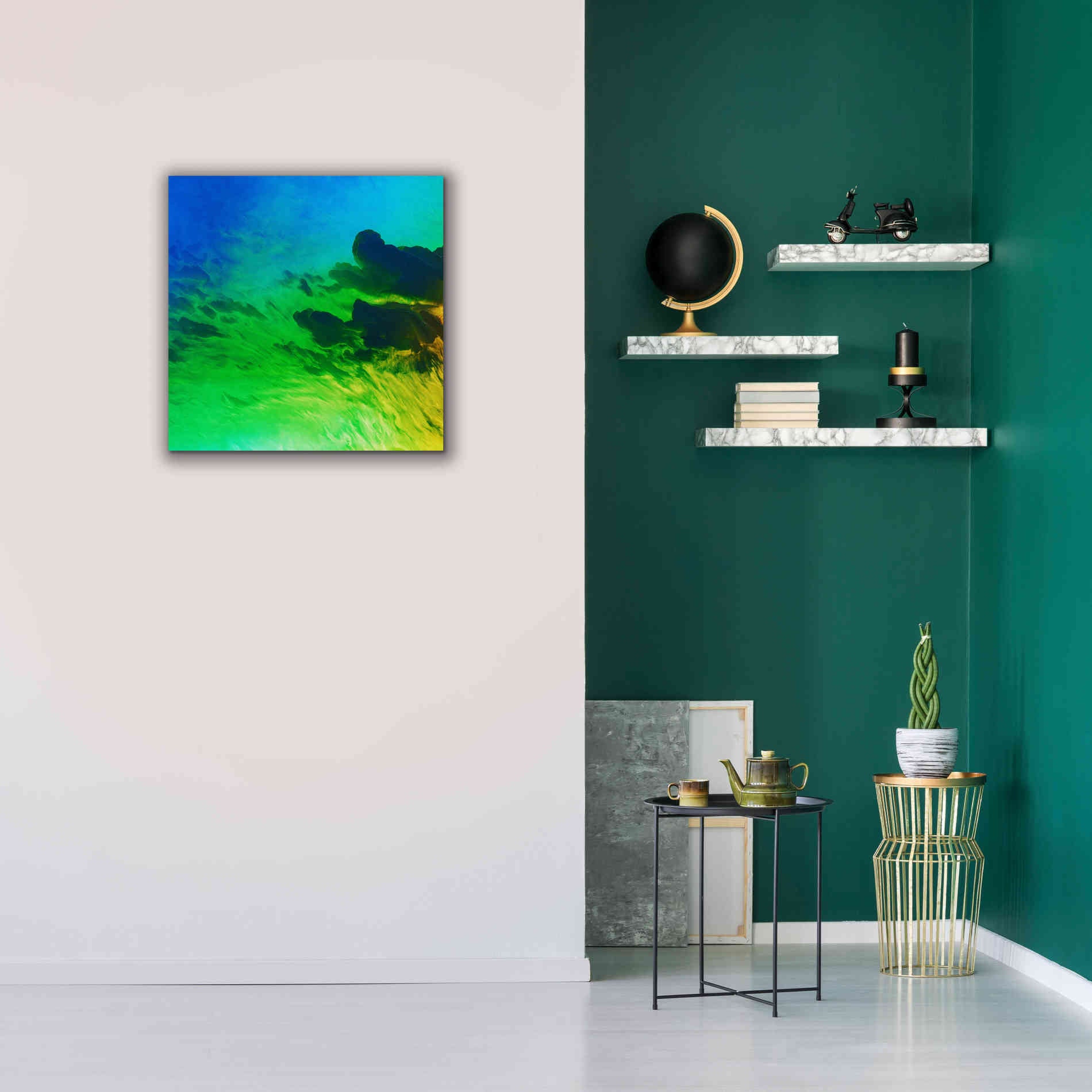 'Earth as Art: Luminescence,' Canvas Wall Art,26 x 26