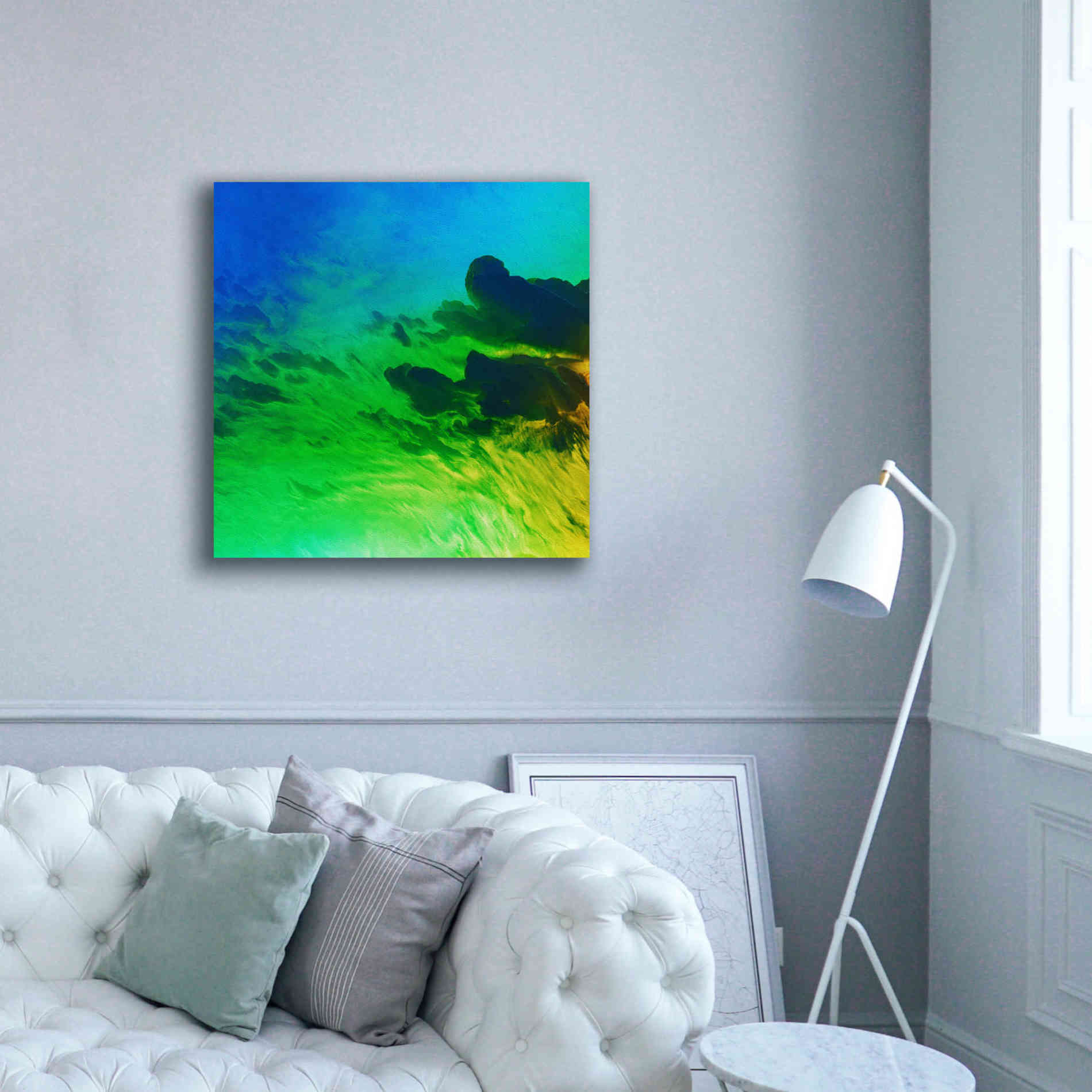 'Earth as Art: Luminescence,' Canvas Wall Art,37 x 37
