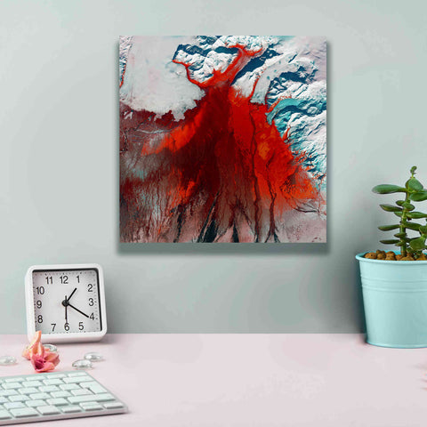 Image of 'Earth as Art: Outburst,' Canvas Wall Art,12 x 12