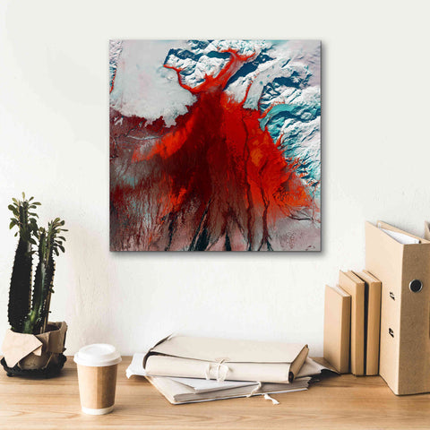 Image of 'Earth as Art: Outburst,' Canvas Wall Art,18 x 18