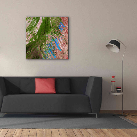 Image of 'Earth as Art: Painting the Desert,' Canvas Wall Art,37 x 37