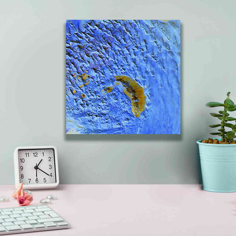 Image of 'Earth as Art: Sand Waves,' Canvas Wall Art,12 x 12