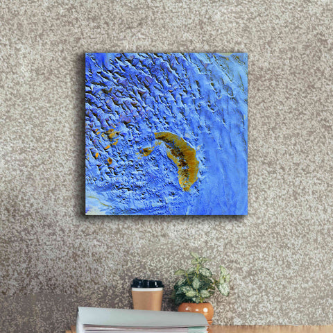 Image of 'Earth as Art: Sand Waves,' Canvas Wall Art,18 x 18