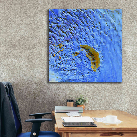 Image of 'Earth as Art: Sand Waves,' Canvas Wall Art,37 x 37