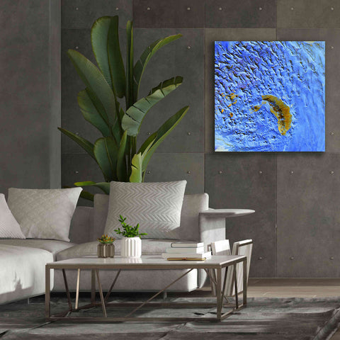 Image of 'Earth as Art: Sand Waves,' Canvas Wall Art,37 x 37