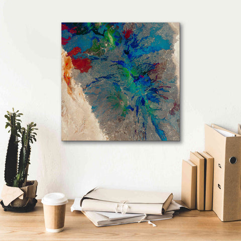 Image of 'Earth as Art: Torn Apart,' Canvas Wall Art,18 x 18