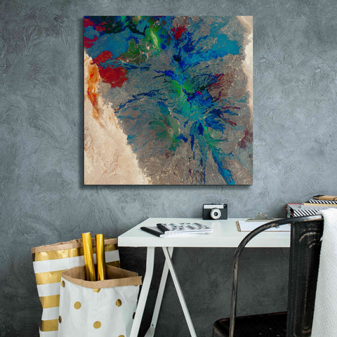 Image of 'Earth as Art: Torn Apart,' Canvas Wall Art,26 x 26