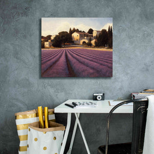 Epic Art 'Lavender Fields I' by James Wiens, Canvas Wall Art,24 x 20