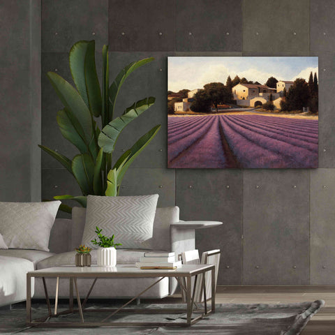 Image of Epic Art 'Lavender Fields I' by James Wiens, Canvas Wall Art,54 x 40