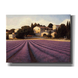 Epic Art 'Lavender Fields I' by James Wiens, Canvas Wall Art,16x12x1.1x0,24x20x1.1x0,30x26x1.74x0,54x40x1.74x0