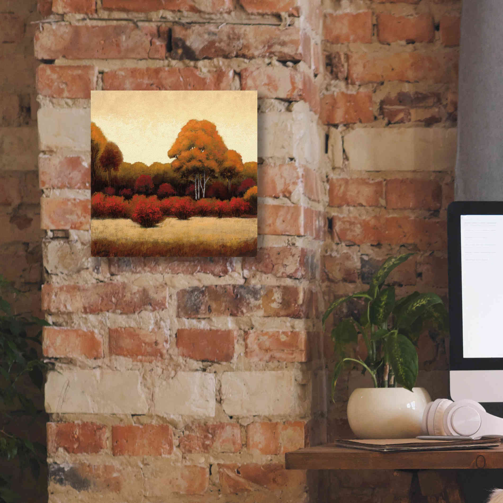 Epic Art 'Autumn Forest I' by James Wiens, Canvas Wall Art,12 x 12