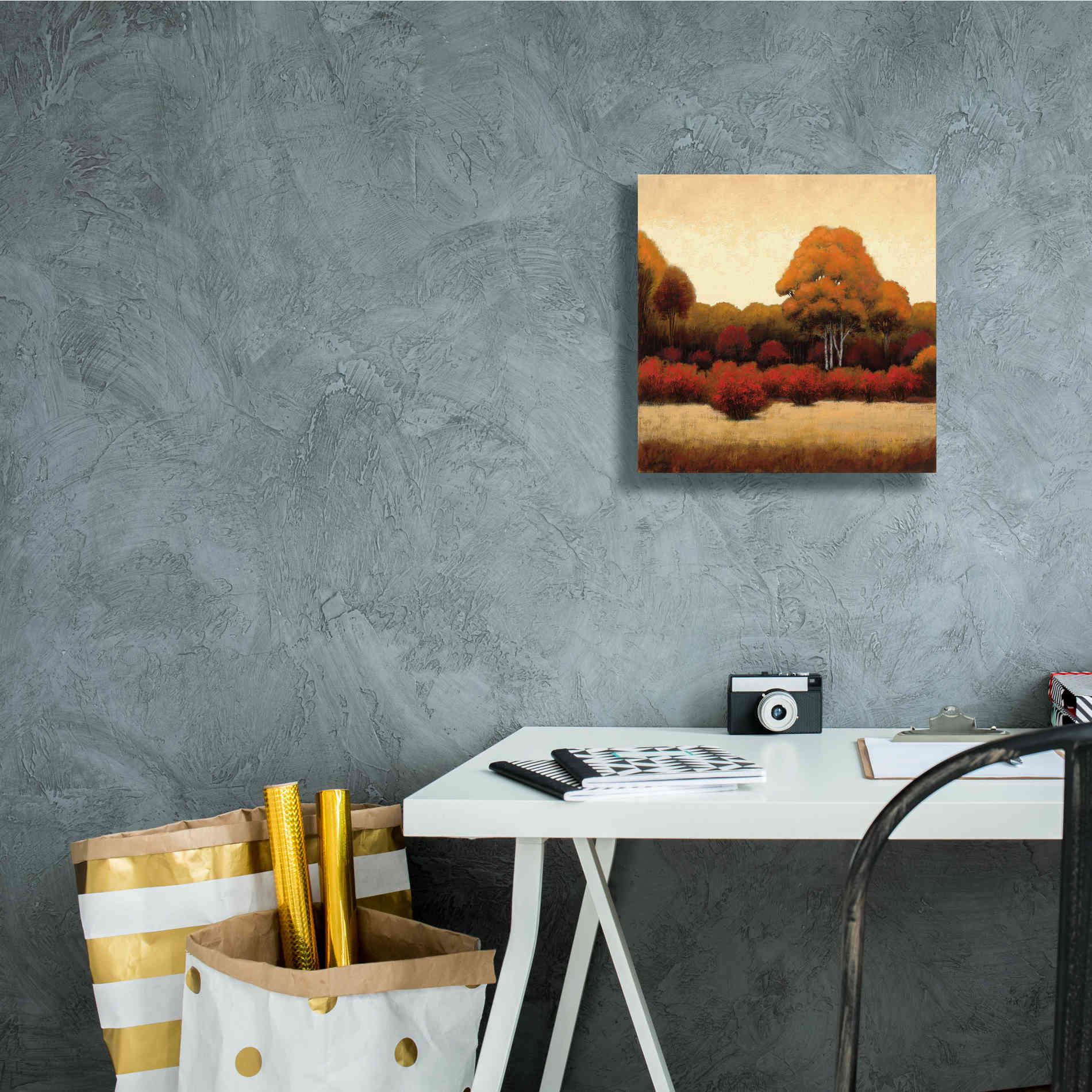 Epic Art 'Autumn Forest I' by James Wiens, Canvas Wall Art,12 x 12