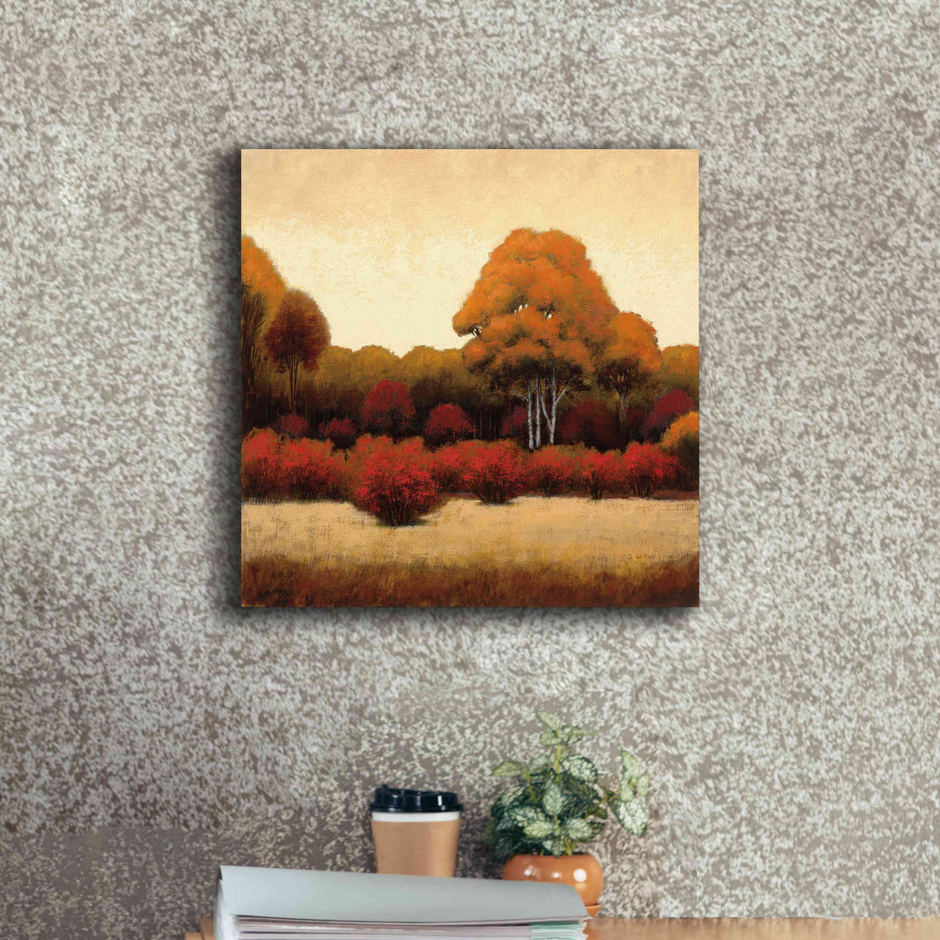 Epic Art 'Autumn Forest I' by James Wiens, Canvas Wall Art,18 x 18