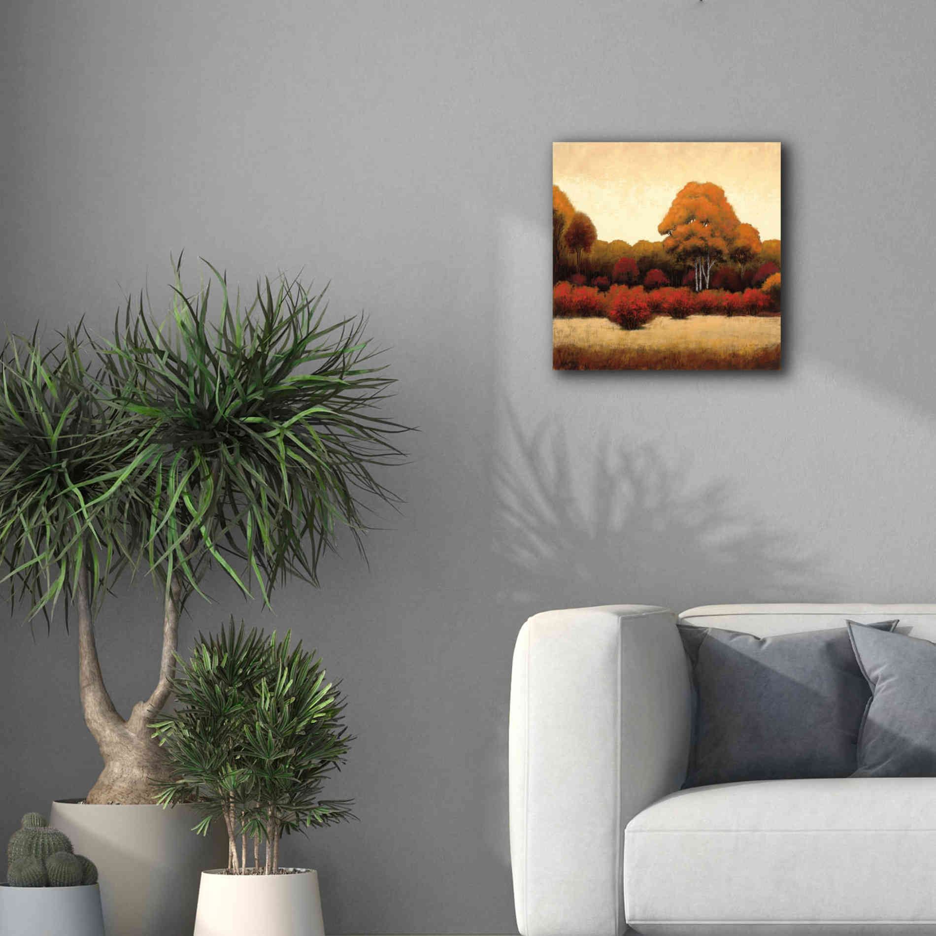 Epic Art 'Autumn Forest I' by James Wiens, Canvas Wall Art,18 x 18