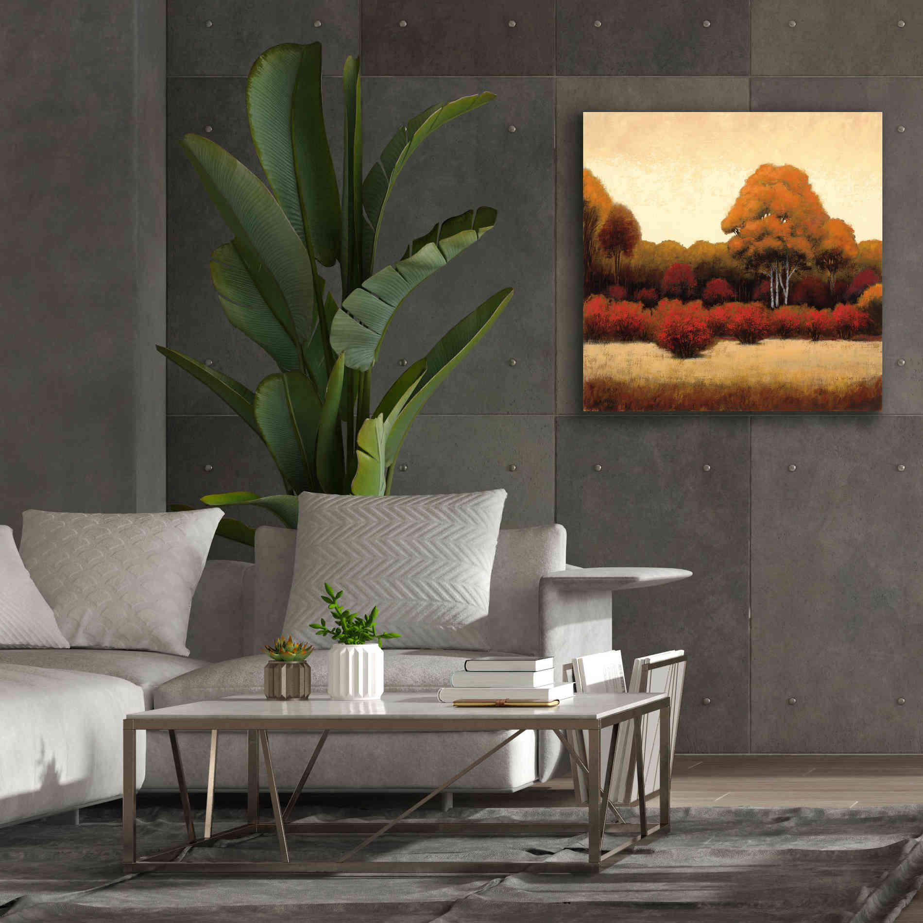 Epic Art 'Autumn Forest I' by James Wiens, Canvas Wall Art,37 x 37