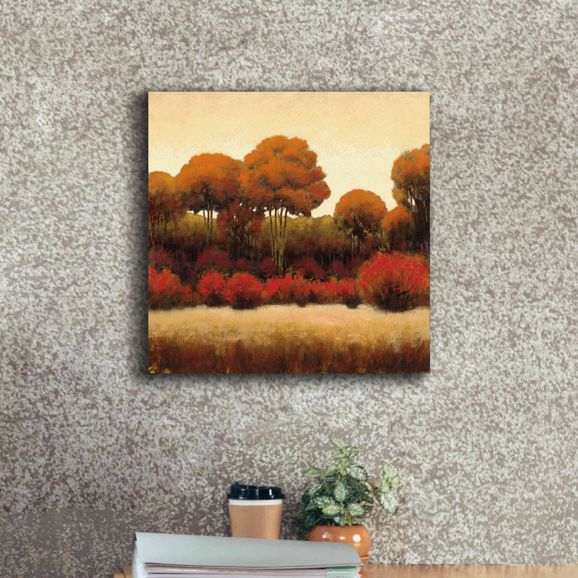 Epic Art 'Autumn Forest II' by James Wiens, Canvas Wall Art,18 x 18