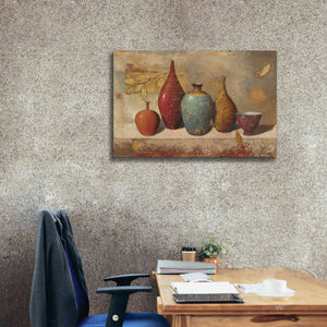 Epic Art 'Leaves and Vessels' by James Wiens, Canvas Wall Art,40 x 26