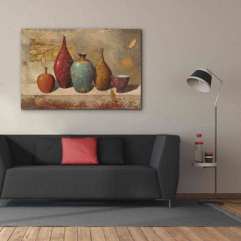 Image of Epic Art 'Leaves and Vessels' by James Wiens, Canvas Wall Art,60 x 40