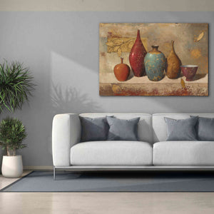 Epic Art 'Leaves and Vessels' by James Wiens, Canvas Wall Art,60 x 40
