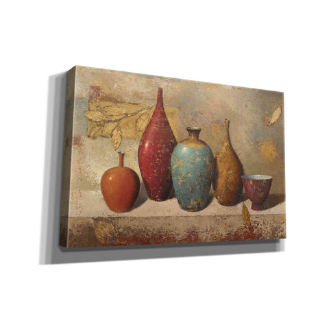 Image of Epic Art 'Leaves and Vessels' by James Wiens, Canvas Wall Art,18x12x1.1x0,26x18x1.1x0,40x26x1.74x0,60x40x1.74x0