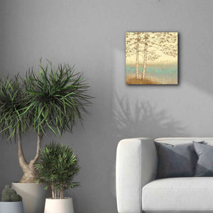 Epic Art 'Golden Birch I' by James Wiens, Canvas Wall Art,18 x 18