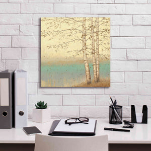 Epic Art 'Golden Birch II' by James Wiens, Canvas Wall Art,18 x 18