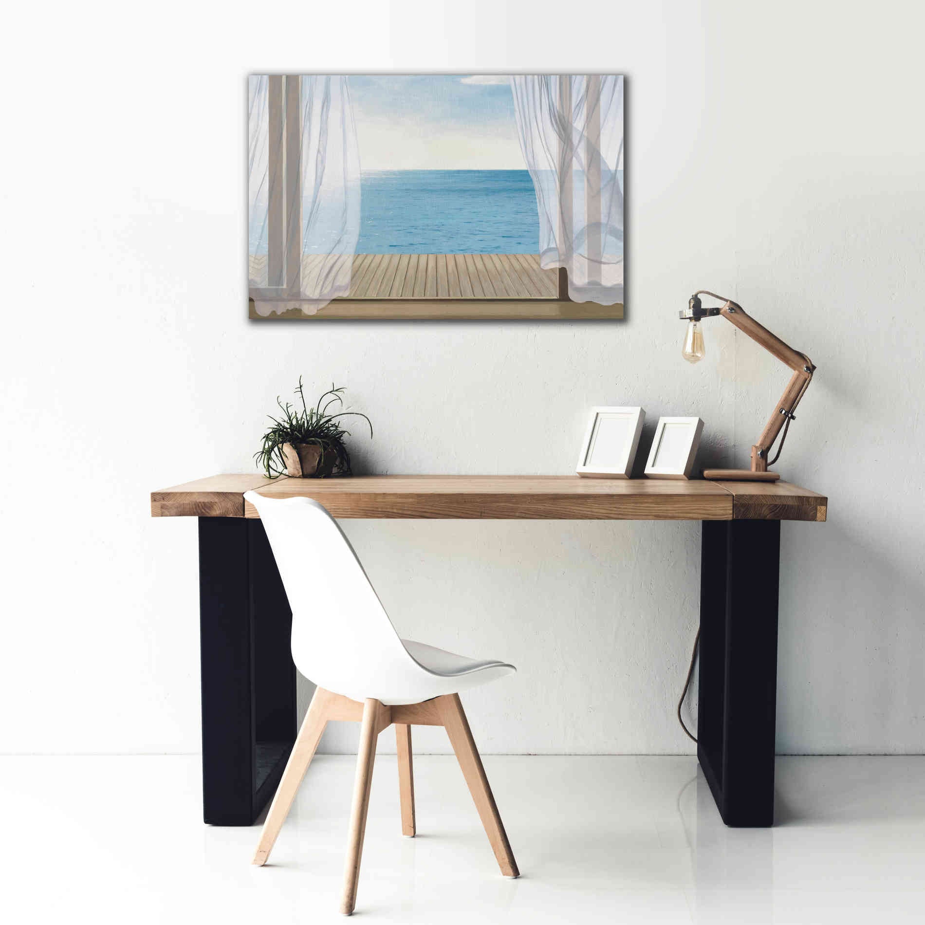 Epic Art 'Blue Breeze' by James Wiens, Canvas Wall Art,40 x 26