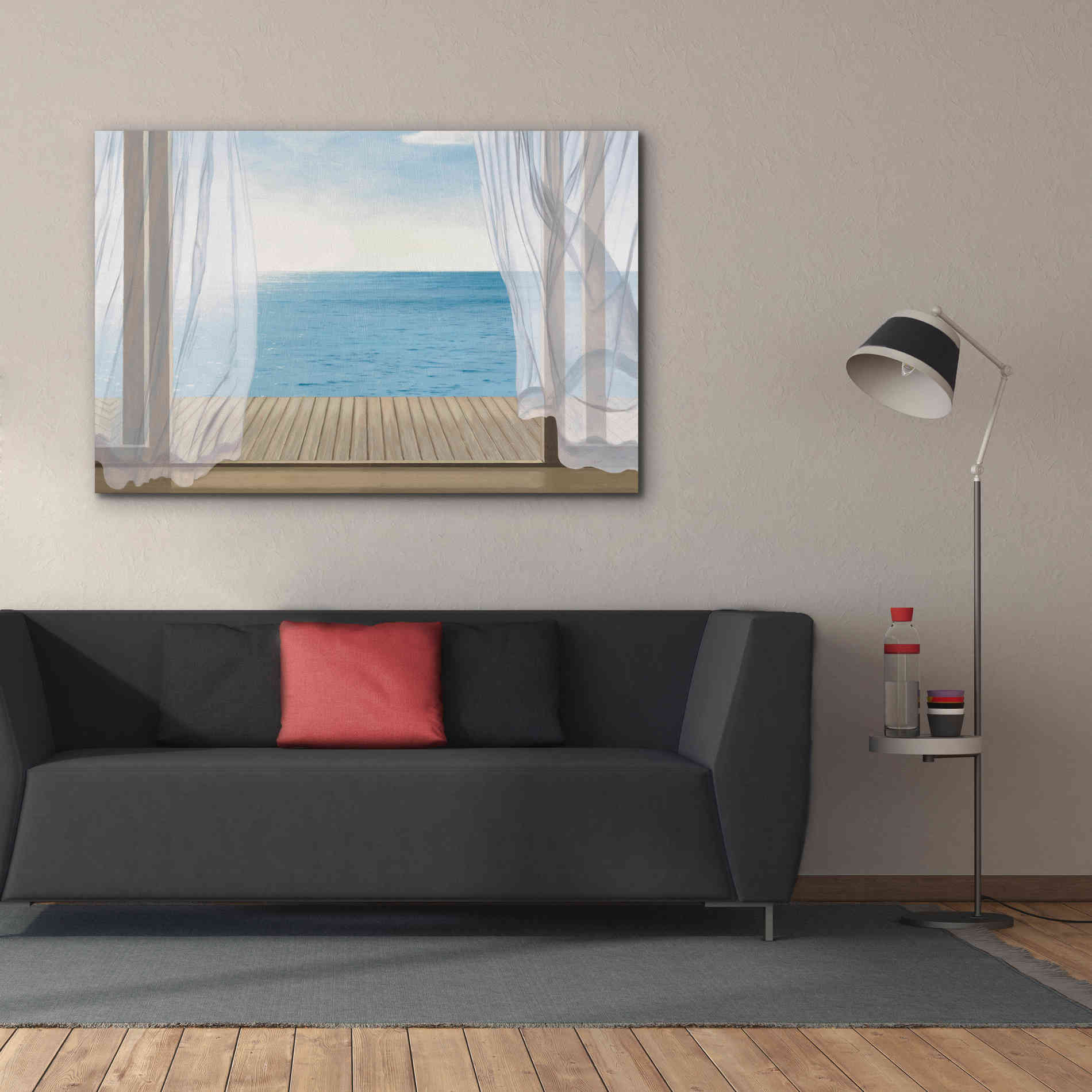 Epic Art 'Blue Breeze' by James Wiens, Canvas Wall Art,60 x 40