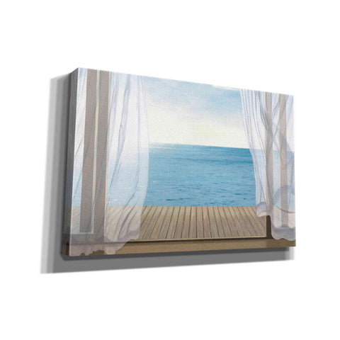 Image of Epic Art 'Blue Breeze' by James Wiens, Canvas Wall Art,18x12x1.1x0,26x18x1.1x0,40x26x1.74x0,60x40x1.74x0