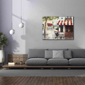 Epic Art 'Relaxing at the Cafe II' by James Wiens, Canvas Wall Art,54 x 40