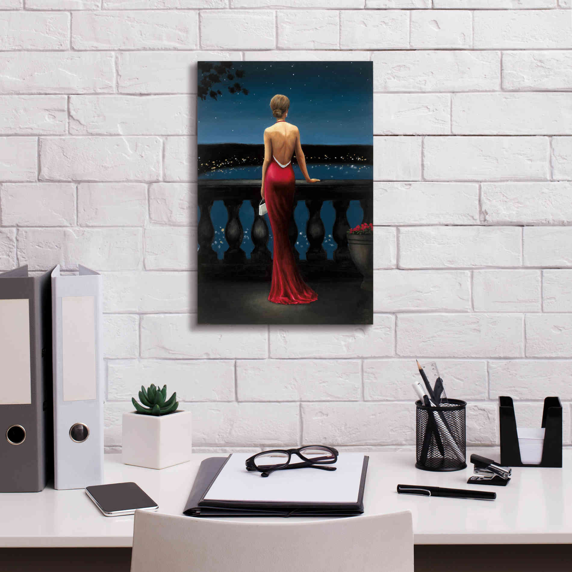 Epic Art 'Thinking of Him' by James Wiens, Canvas Wall Art,12 x 18