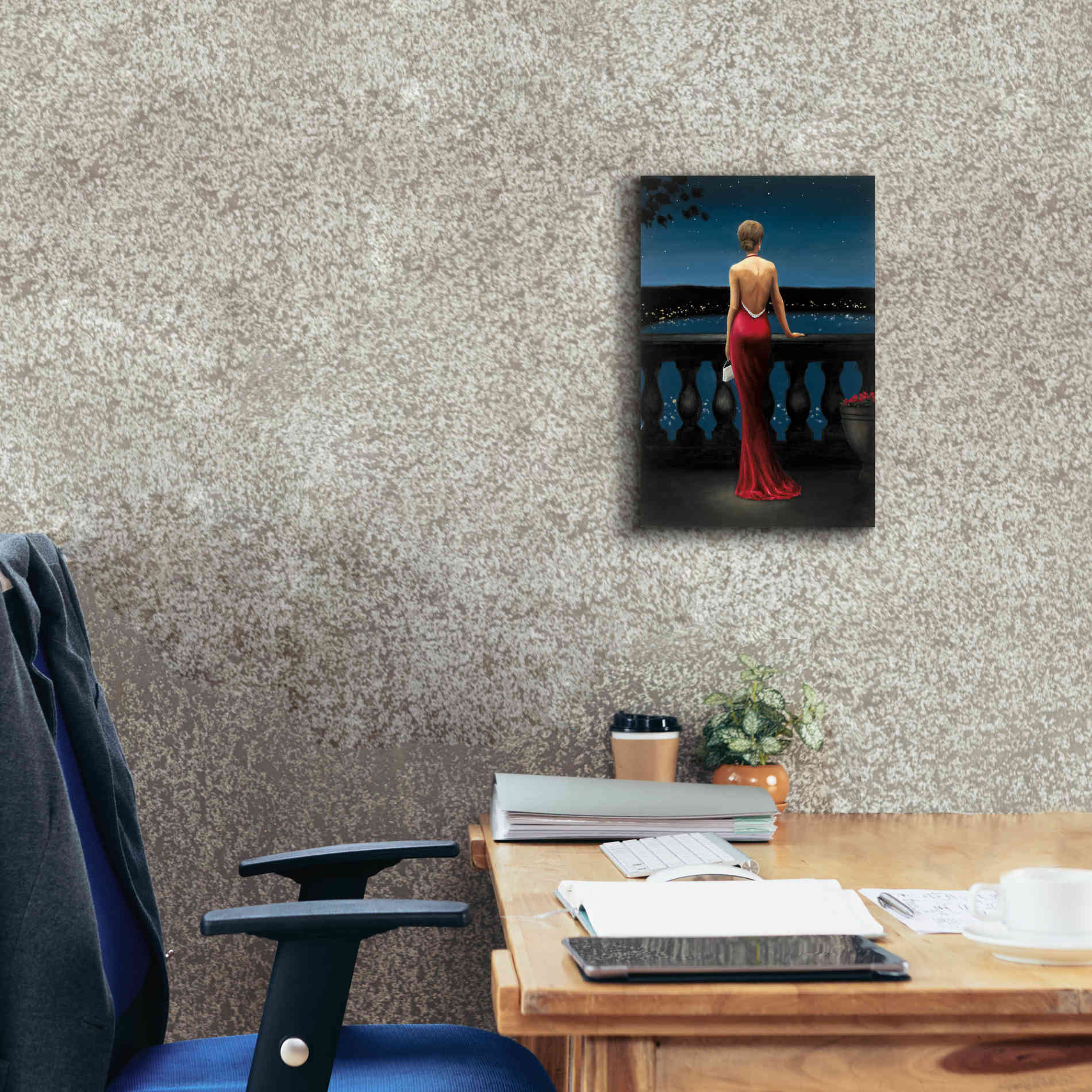 Epic Art 'Thinking of Him' by James Wiens, Canvas Wall Art,12 x 18