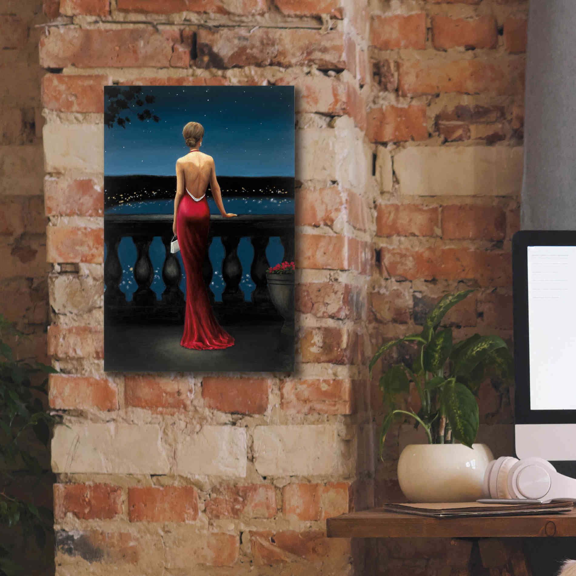 Epic Art 'Thinking of Him' by James Wiens, Canvas Wall Art,12 x 18