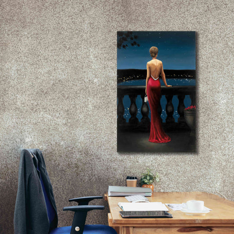 Image of Epic Art 'Thinking of Him' by James Wiens, Canvas Wall Art,26 x 40