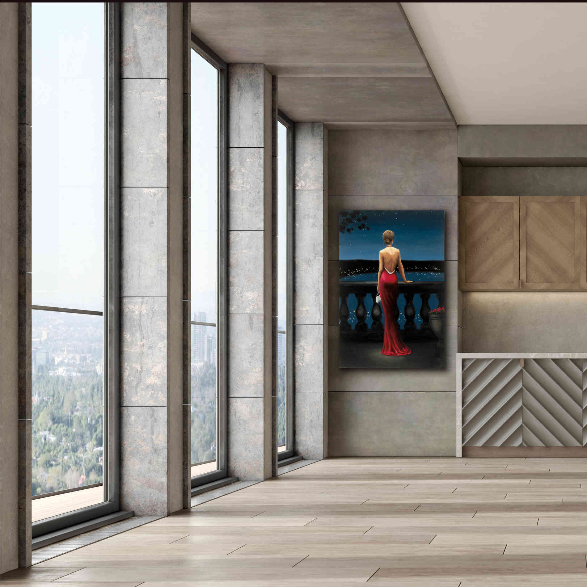 Epic Art 'Thinking of Him' by James Wiens, Canvas Wall Art,40 x 60