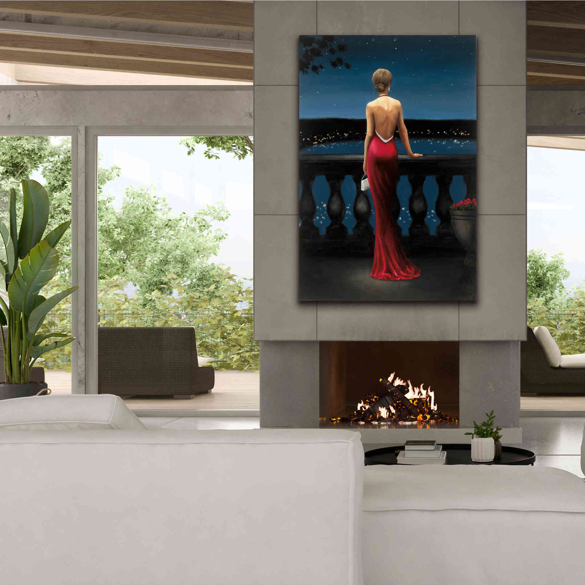 Epic Art 'Thinking of Him' by James Wiens, Canvas Wall Art,40 x 60