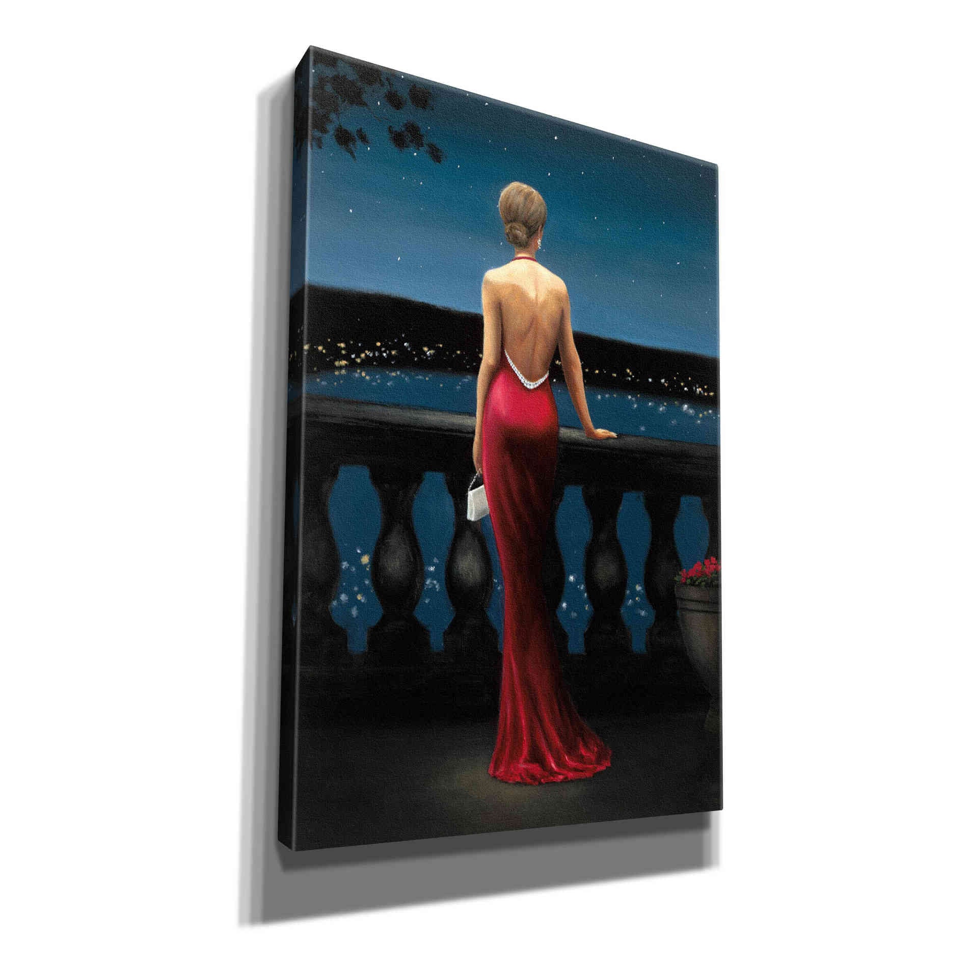 Epic Art 'Thinking of Him' by James Wiens, Canvas Wall Art,12x18x1.1x0,18x26x1.1x0,26x40x1.74x0,40x60x1.74x0