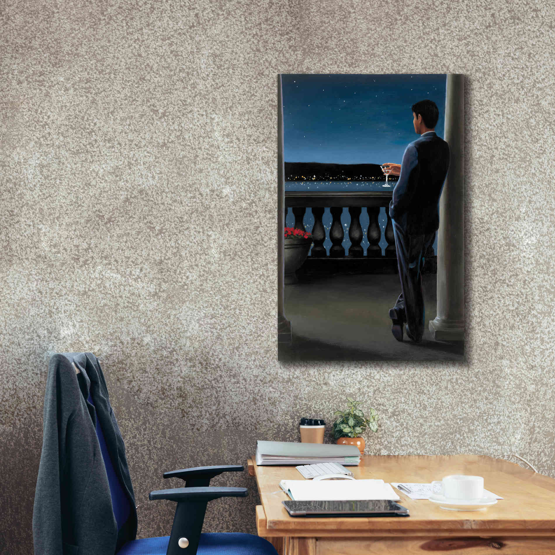 Epic Art 'Thinking of Her' by James Wiens, Canvas Wall Art,26 x 40