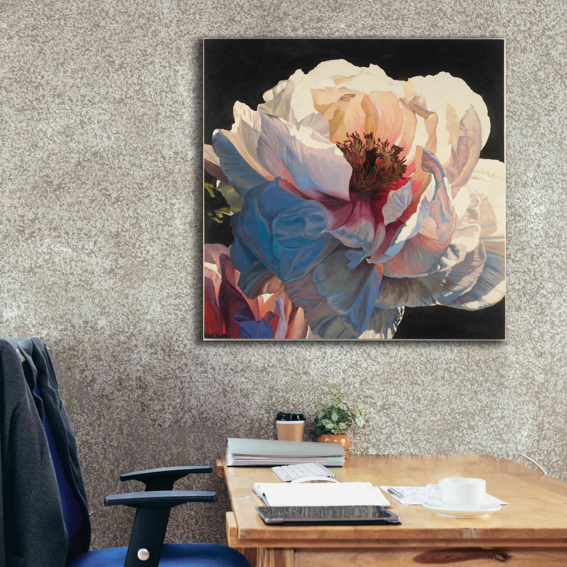 Epic Art 'Morning Glow I' by James Wiens, Canvas Wall Art,37 x 37