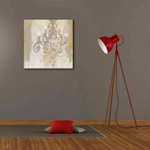 Image of Epic Art 'Candelabra Gold II' by James Wiens, Canvas Wall Art,26 x 26