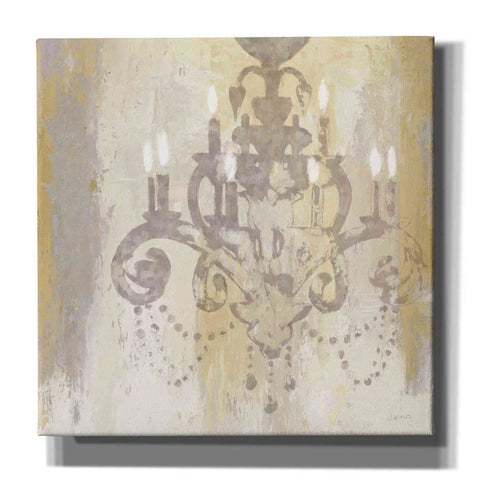 Image of Epic Art 'Candelabra Gold II' by James Wiens, Canvas Wall Art,12x12x1.1x0,18x18x1.1x0,26x26x1.74x0,37x37x1.74x0